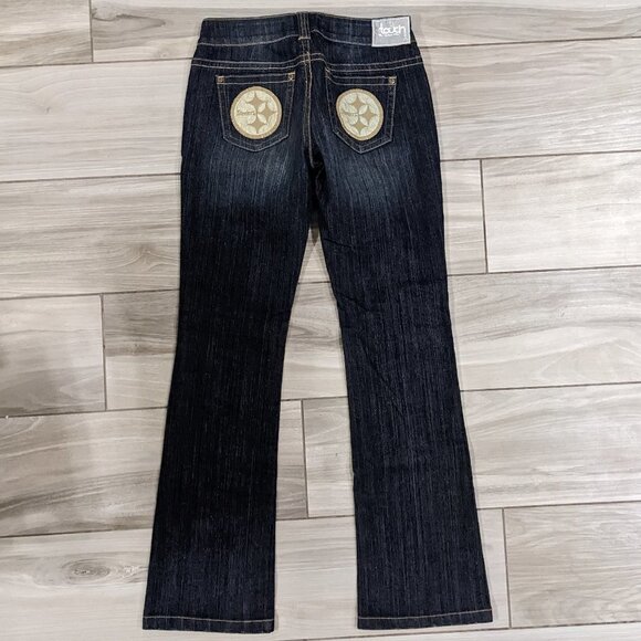 Touch NFL Steelers Boot Cut Jeans - Picture 4 of 6